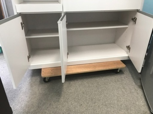 キッチンカウンター　台所収納　キッチン収納　程度良好　美品に近い！