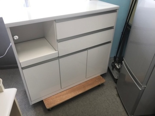 キッチンカウンター　台所収納　キッチン収納　程度良好　美品に近い！