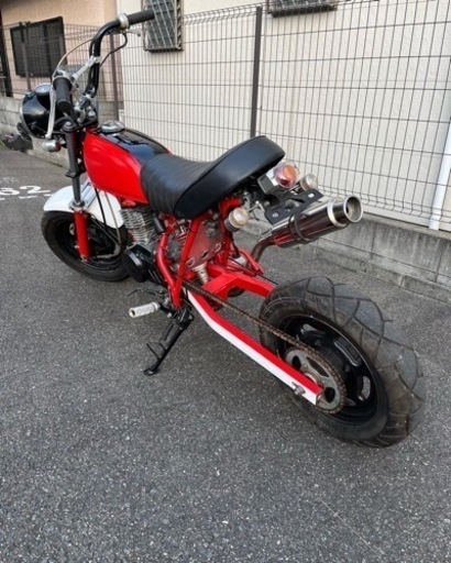 【エイプ50 ロンホイカスタム】＊ 排気量アップ？実働バッテリーレス車＊