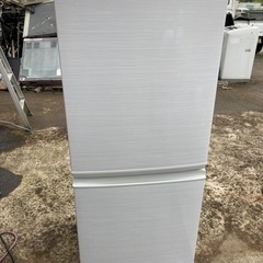 SHARP ノンフラン冷凍冷蔵庫　SJ-D14F-W ※2020...