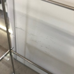 〇【引き取り限定】ディスプレイ用 3段ガラス棚 使用感あり ガラス外し可能の画像