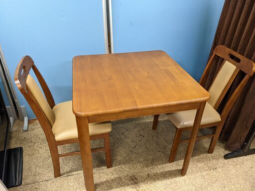 ☆幸家具会館 ダイニングテーブルセット 2人掛け コンパクト 食卓