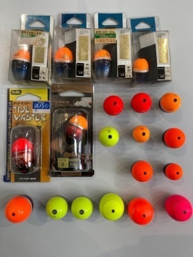 ウキフカセ用のウキ20個セット