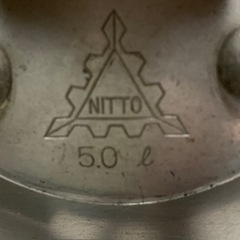 昭和レトロ、NITTOアルミやかん、５Ｌの画像