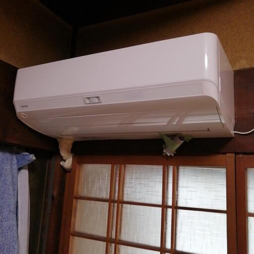 東芝　12畳 空気清浄機つきエアコン　製造年2020年