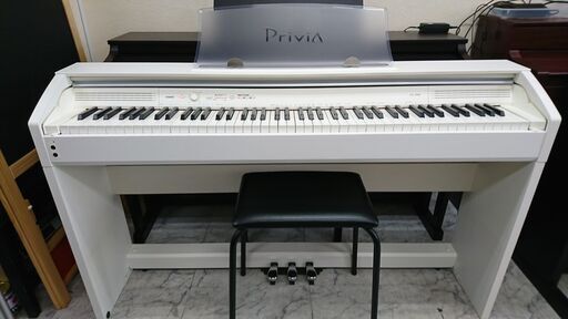 電子ピアノ CASIO カシオ privia プリヴィア PX-750WE 2013製 動作品