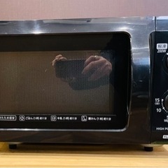 ★中古品　IRISOHYAMA電子レンジ