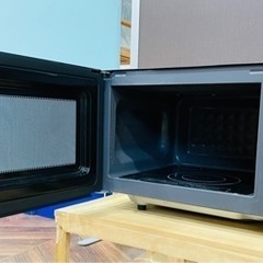 ★中古品　IRISOHYAMA電子レンジの画像
