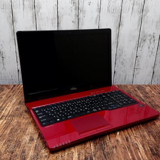 【動作確認済】FUJITSU ノートPC AH45/W SSD 240GB intel Corei3-5005U 2.00GHz 15.6インチ メモリ 8GB パソコン