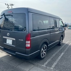 ティピーアウトドアデザイン/ハイエースワイド4WD/1ナンバー/キャンプの画像