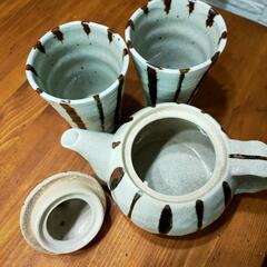 【お話中】急須　湯呑み　セットの画像