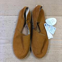 GU WOMEN エアリーエスパドリーユ 36 BROWN Mサイズ