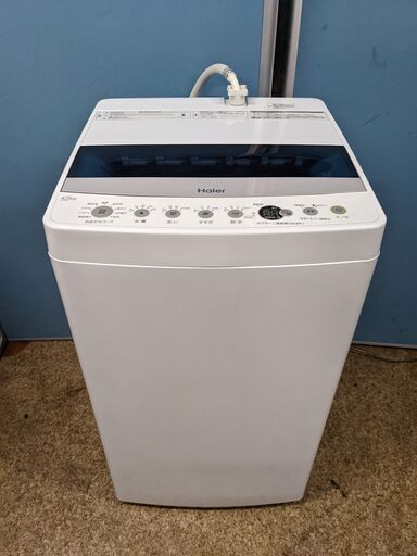 ☆【高年式】2020年製 Haier 全自動電気洗濯機 4.5kg JW-C45D 単身 ひとり暮らし