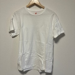 メンズ　ヘインズ　白T
