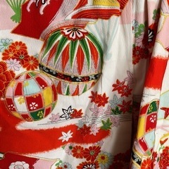 女の子　着物　ひな祭りの画像