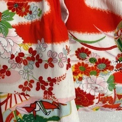 女の子　着物　ひな祭りの画像