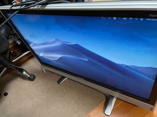 37インチ 2009年製　液晶テレビ SHARP LC37ES50 中古ジャンク品　リモコン付き