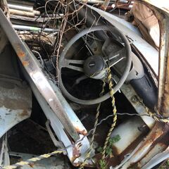 【超希少】ビンテージ　マツダ　キャロル　現状車　部品取　書類有の画像