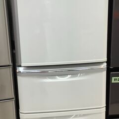 MITSUBISHI/三菱 3ドア冷蔵庫 335L 自動製氷機能付き MR-C34A-W 2017年製 【ユーズドユーズ名古屋天白店】 J1689 MITSUBISHI/三菱 3ドア冷蔵庫 335L 自動製氷機能付き MR-C34A-W