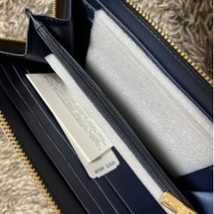 初回お値下げ♪正規品フローラルシグネチャーカフェファセット風？プリントラウンドファスナーの画像