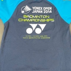 ヨネックスオープンジャパン2014 Tシャツ YONEX バドミントンの画像