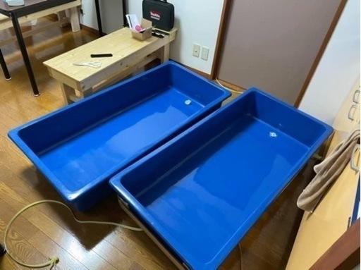 22引き取り決定！ライフ商社.FRP水槽180リットル