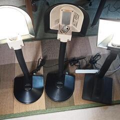 照明スタンド３個セットの画像