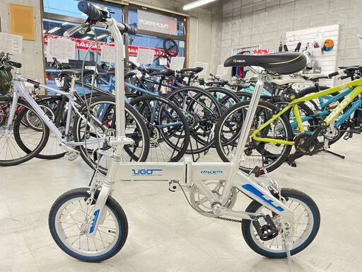 UGO 片山右京ブランド MICRO FDB14  ミニベロ 折り畳み自転車 3722040900001