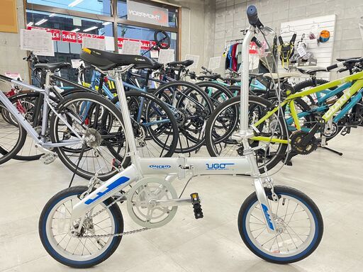 UGO 片山右京ブランド MICRO FDB14  ミニベロ 折り畳み自転車 3722040900001