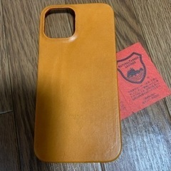 新品未使用:栃木レザー本革iPhoneケース