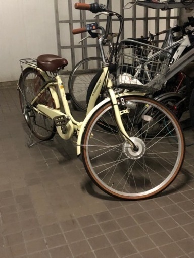 自転車綺麗な状態バッテリー、充電器付き