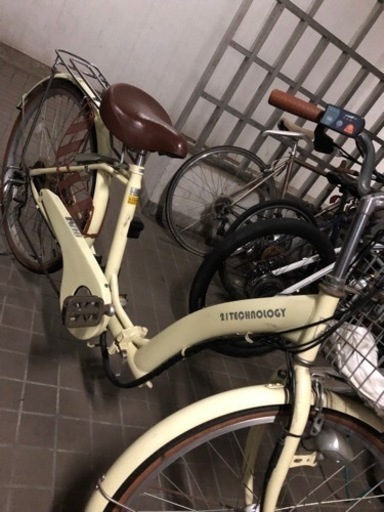 自転車綺麗な状態バッテリー、充電器付き