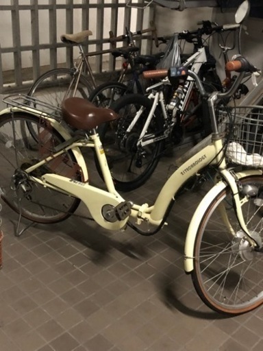 自転車綺麗な状態バッテリー、充電器付き