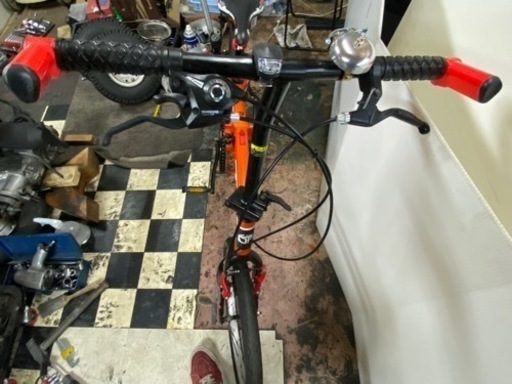 折りたたみ自転車　20インチ　DOPPELGANGER