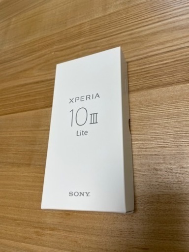 【新品未開封品】Xperia 10 III lite ブラック SIMフリー