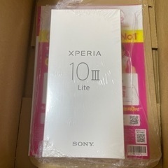 【新品未開封品】Xperia 10 III lite ブラック SIMフリー