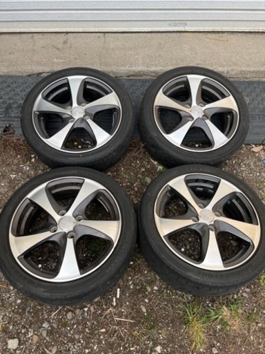 Flo-Tech 15インチ ブラポリ スズキ ダイハツ 軽自動車 4穴 PCD100 ＋45 ワゴンR 軽トラ 北海道旭川市