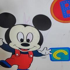 ミッキーのハイチェアーの画像