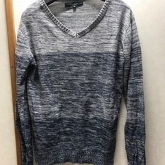 断捨離。メンズＭサイズニット5枚。古着です①