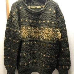 断捨離。メンズＭサイズニット系5枚。古着です②の画像