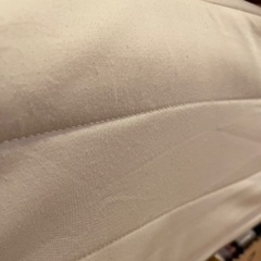 無印 脚付マットレス シングルベッドの画像