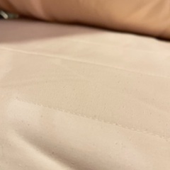 無印 脚付マットレス シングルベッドの画像