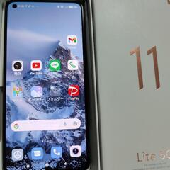 ☆超美品☆mi11 Lite 5G Simフリー ミントグリーン