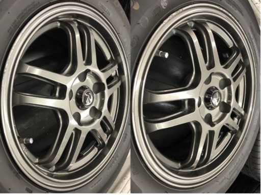 中古アルミホイール205/65R16ガンメタ