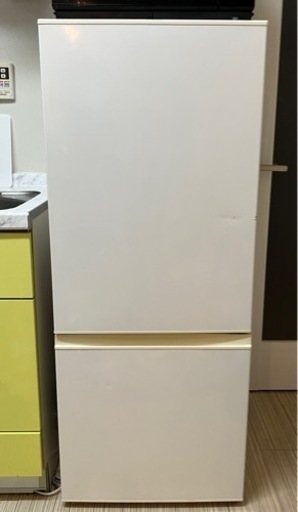 【直接取りに来られる方限定】冷蔵庫 184L 1人〜2人用AQUA AQR-18D(W)