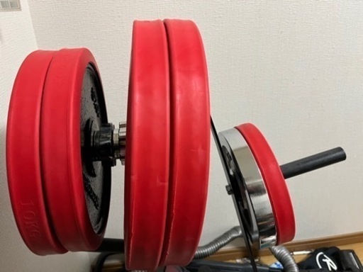 バーベルセット　ラック付き