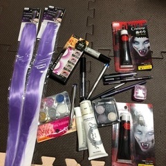 紫メイク　化粧品まとめて。一回しか使ってない