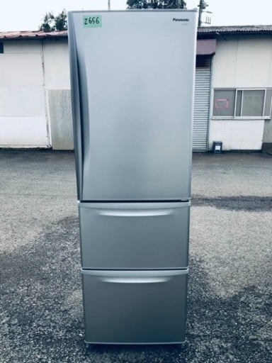①2656番Panasonic✨ノンフロン冷凍冷蔵庫✨NR-C379M-S‼️