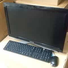 東芝製 一体型デスクトップPC dynabook Qosmio D710/T7BB　PD710T7BBFB　≪i5/8GB/1TB≫Office2021