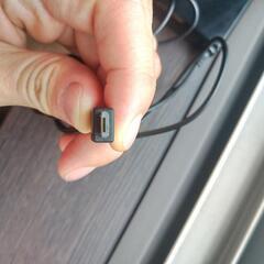 USB Micro-B 充電ケーブル1.5mの画像